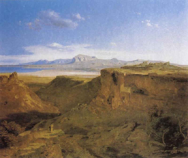 Carl Rottmann Sicyon and Corinth Spain oil painting art